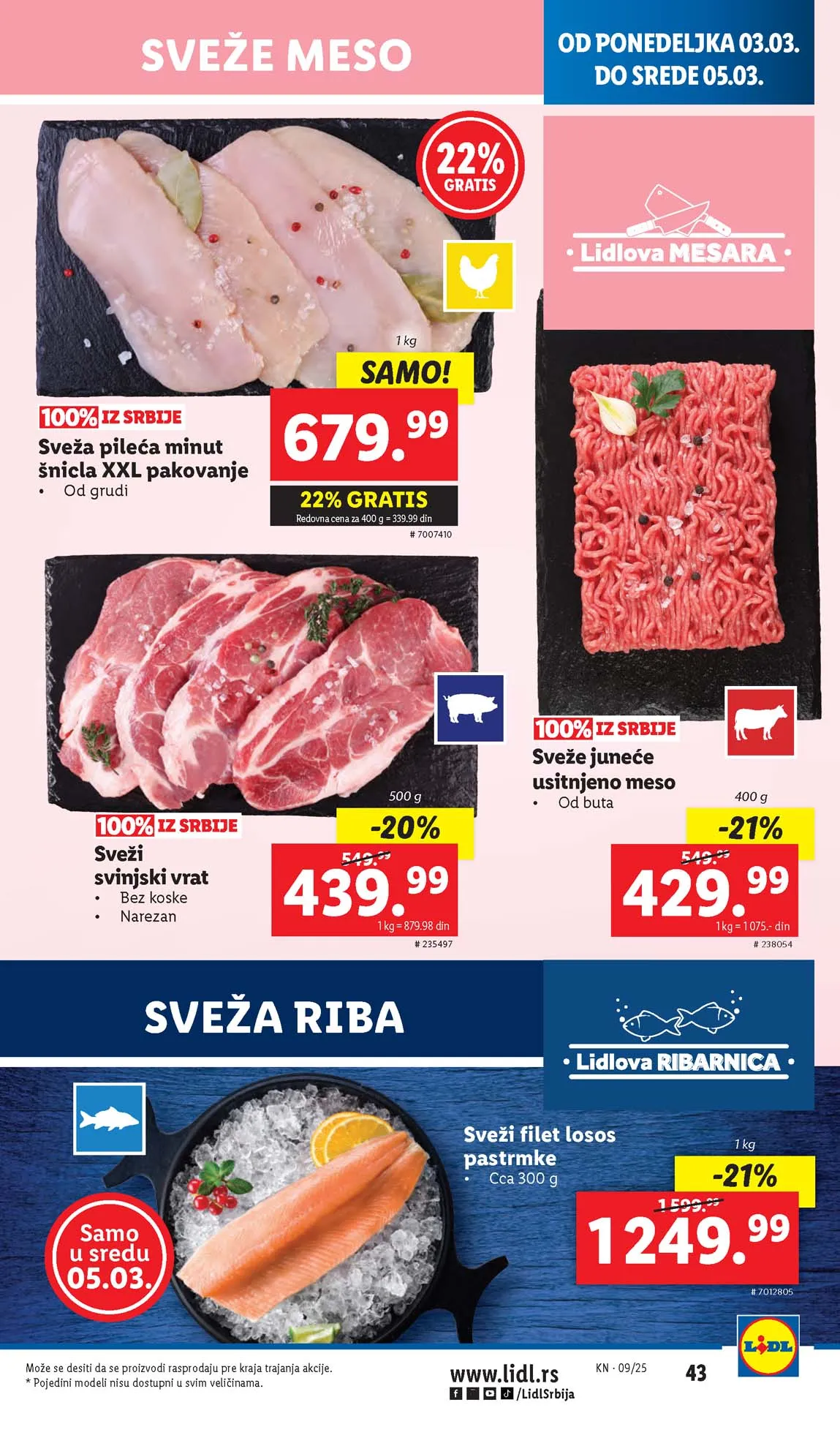 Katalozi Lidl kataloška ponuda