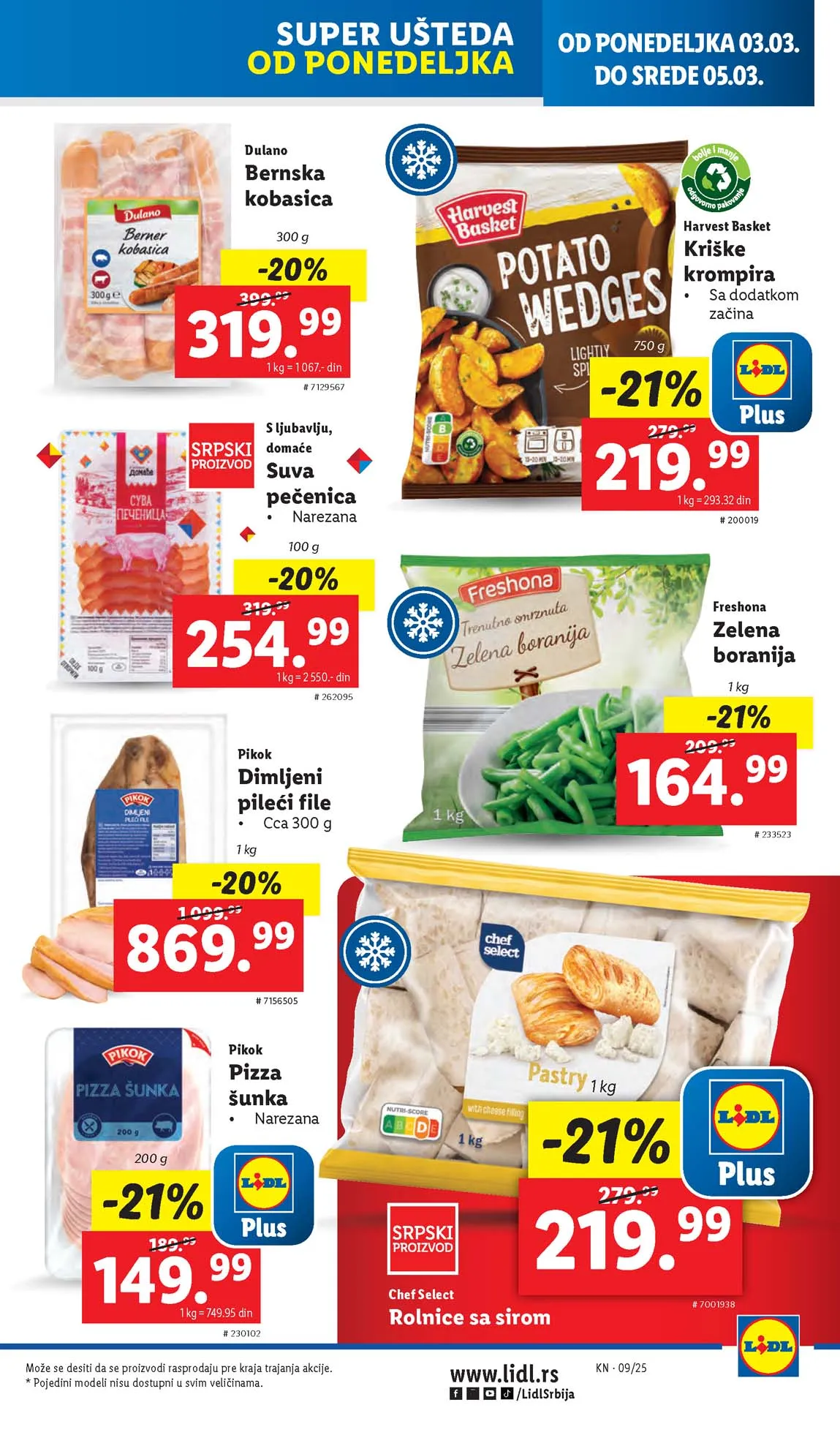 Katalozi Lidl kataloška ponuda