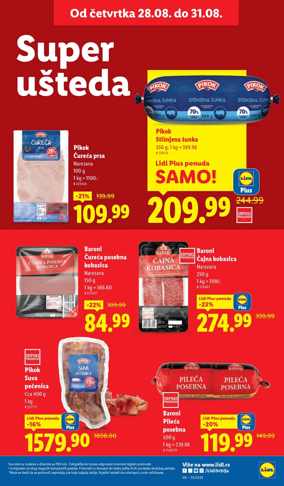 Katalozi Lidl kataloška ponuda