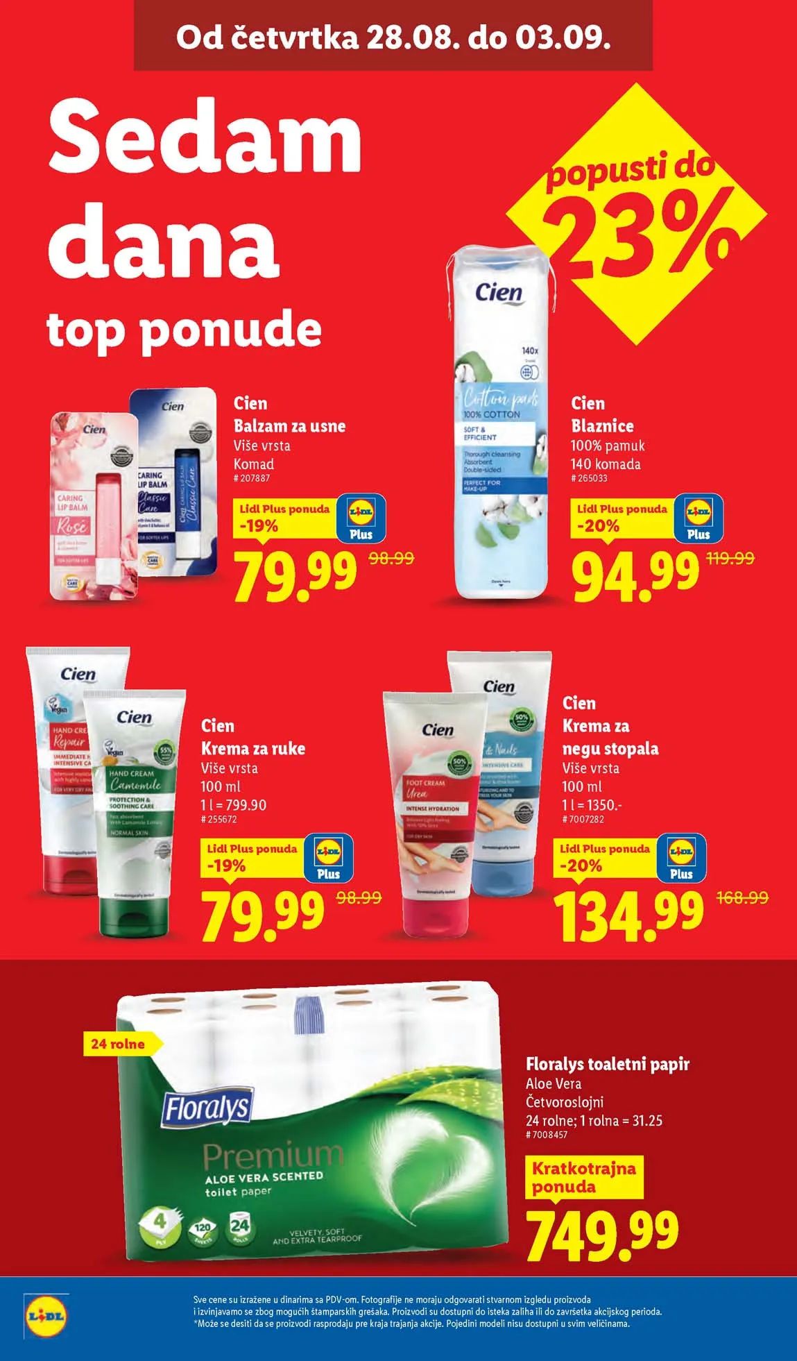 Katalozi Lidl kataloška ponuda