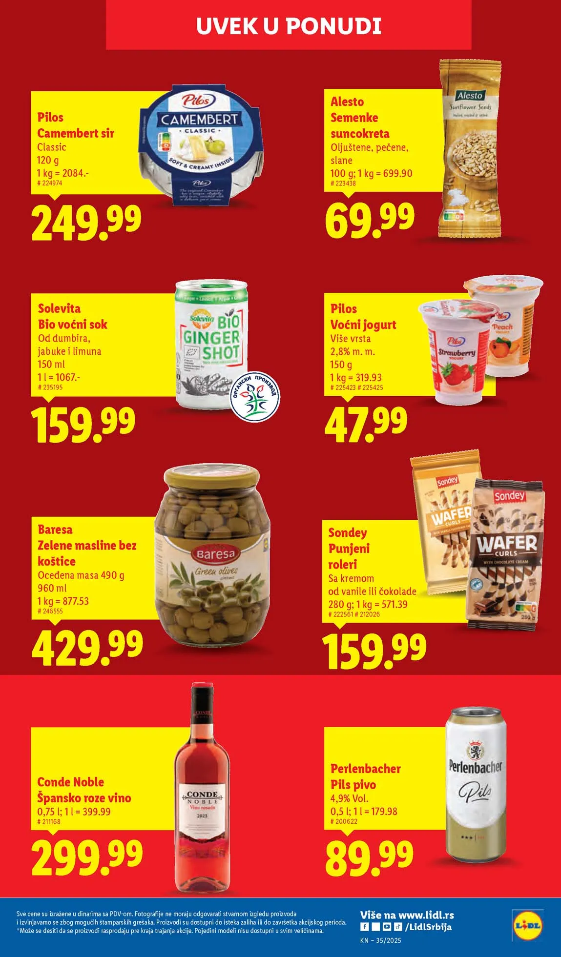 Katalozi Lidl kataloška ponuda