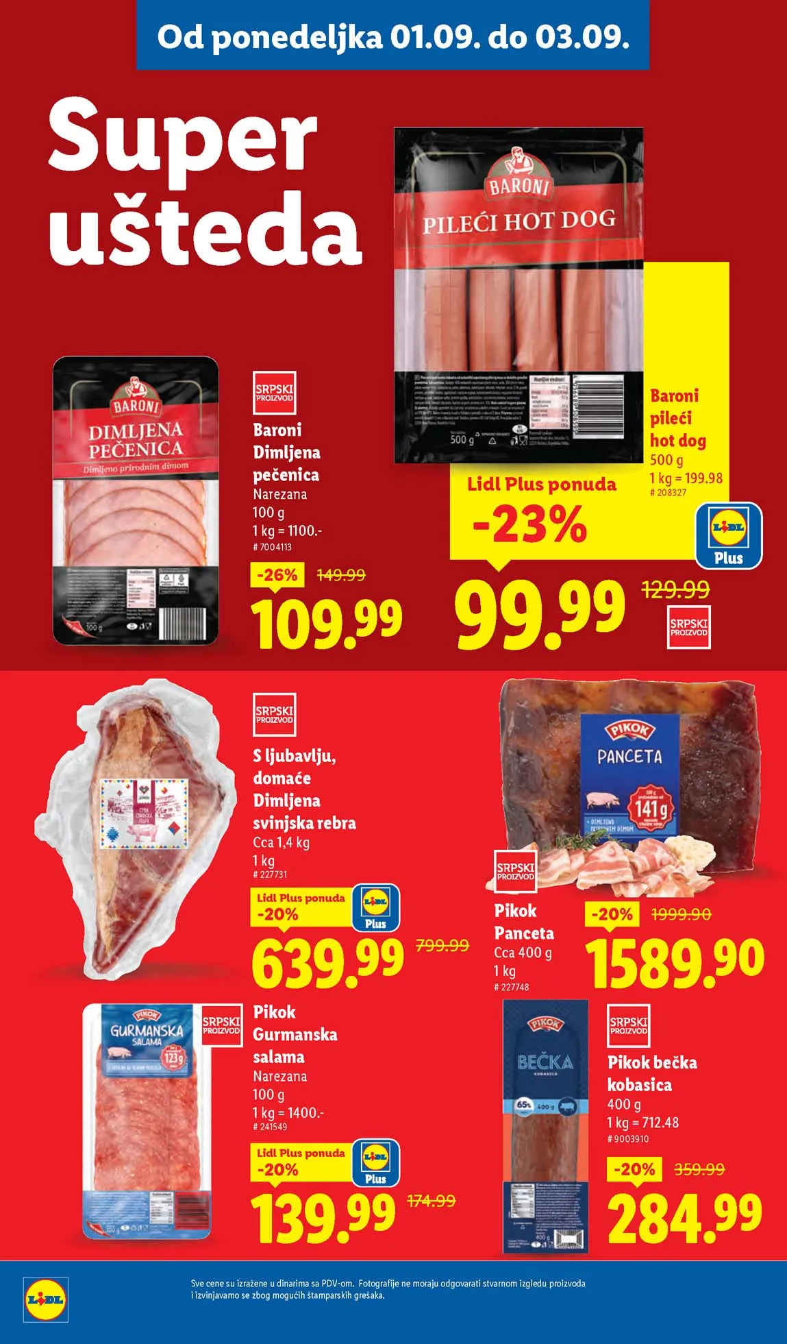 Katalozi Lidl kataloška ponuda