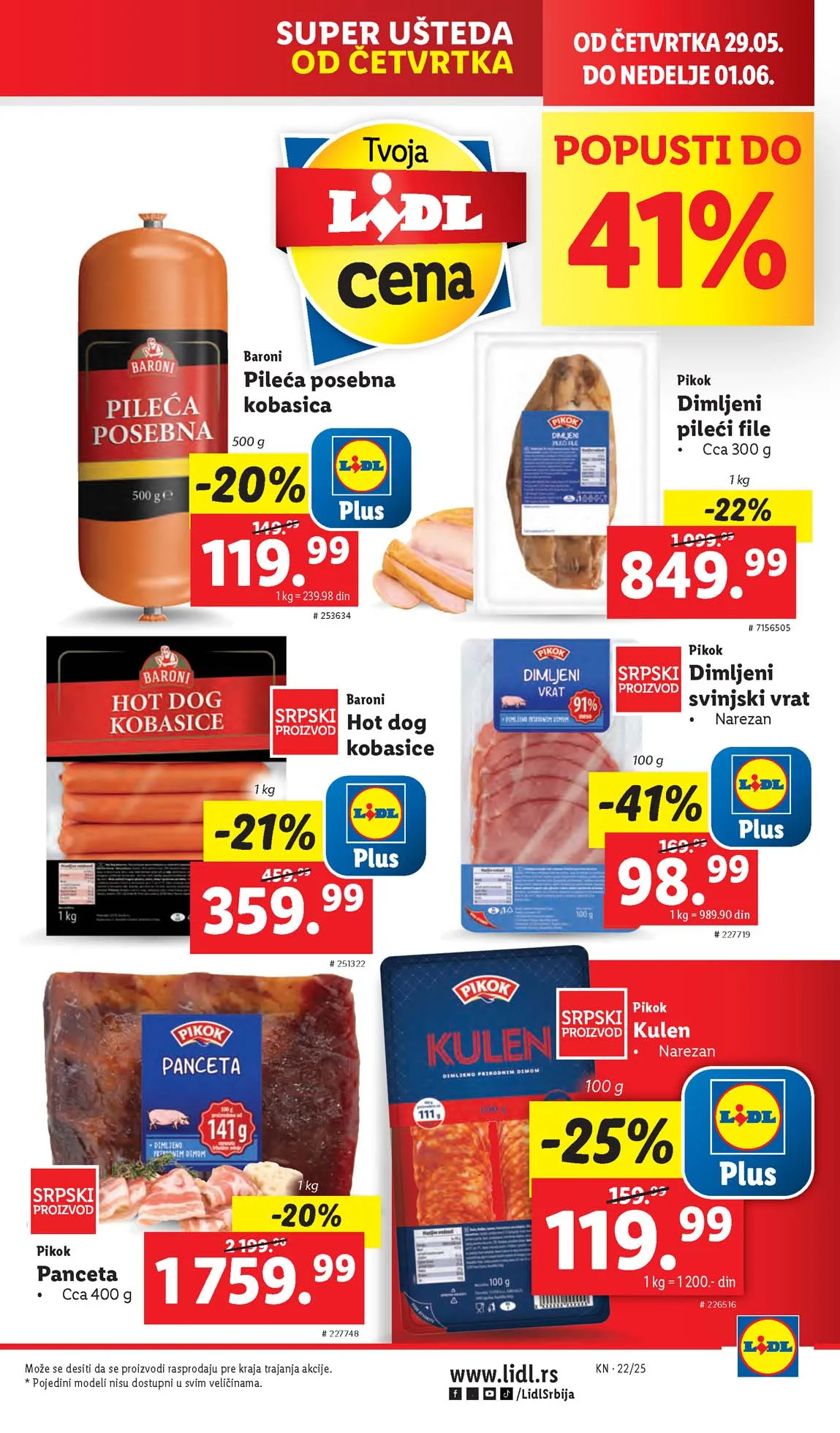 Katalozi Lidl kataloška ponuda