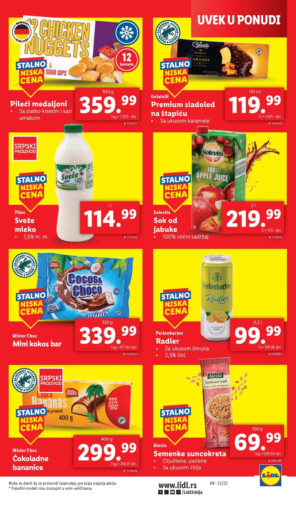 Katalozi Lidl kataloška ponuda