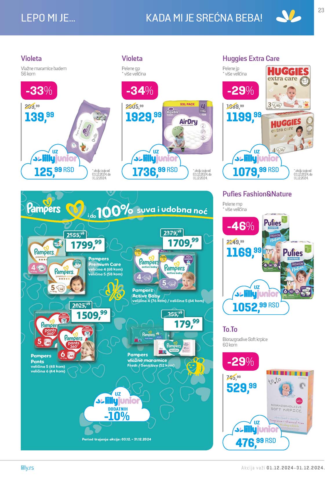 LILLY DROGERIE KATALOG AKCIJA