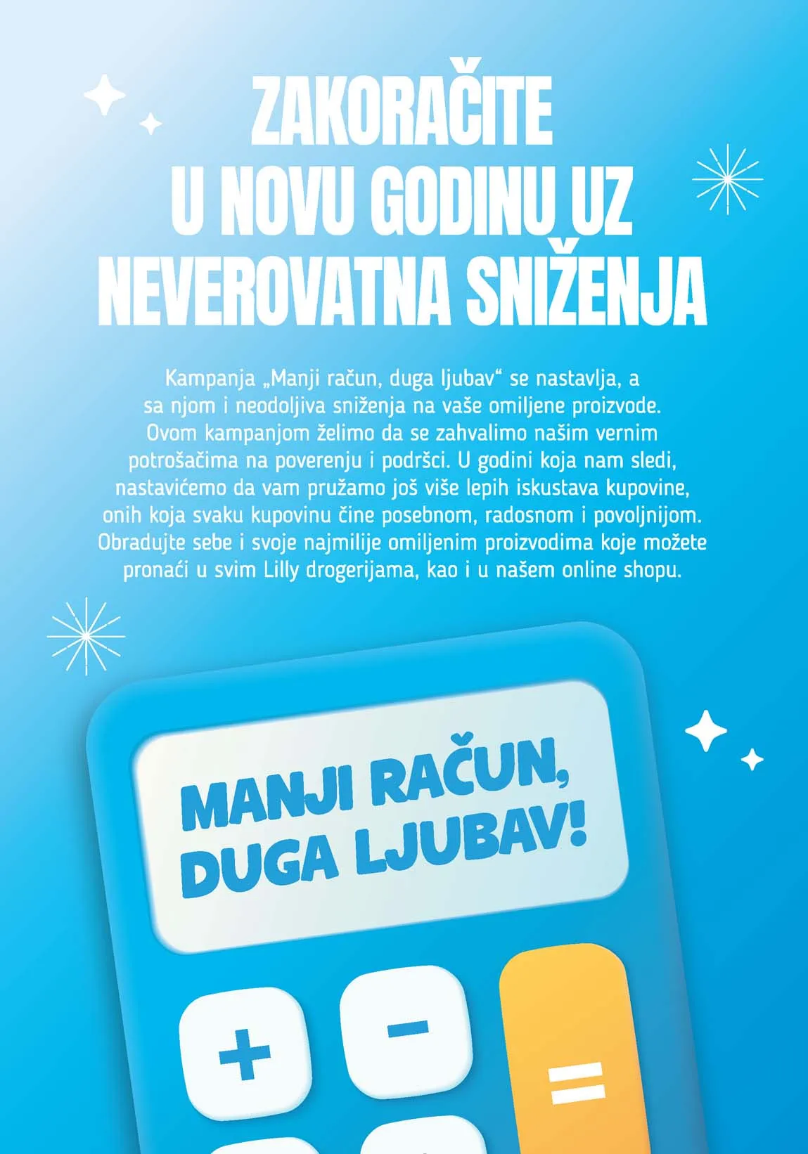 Lilly akcija sniženja