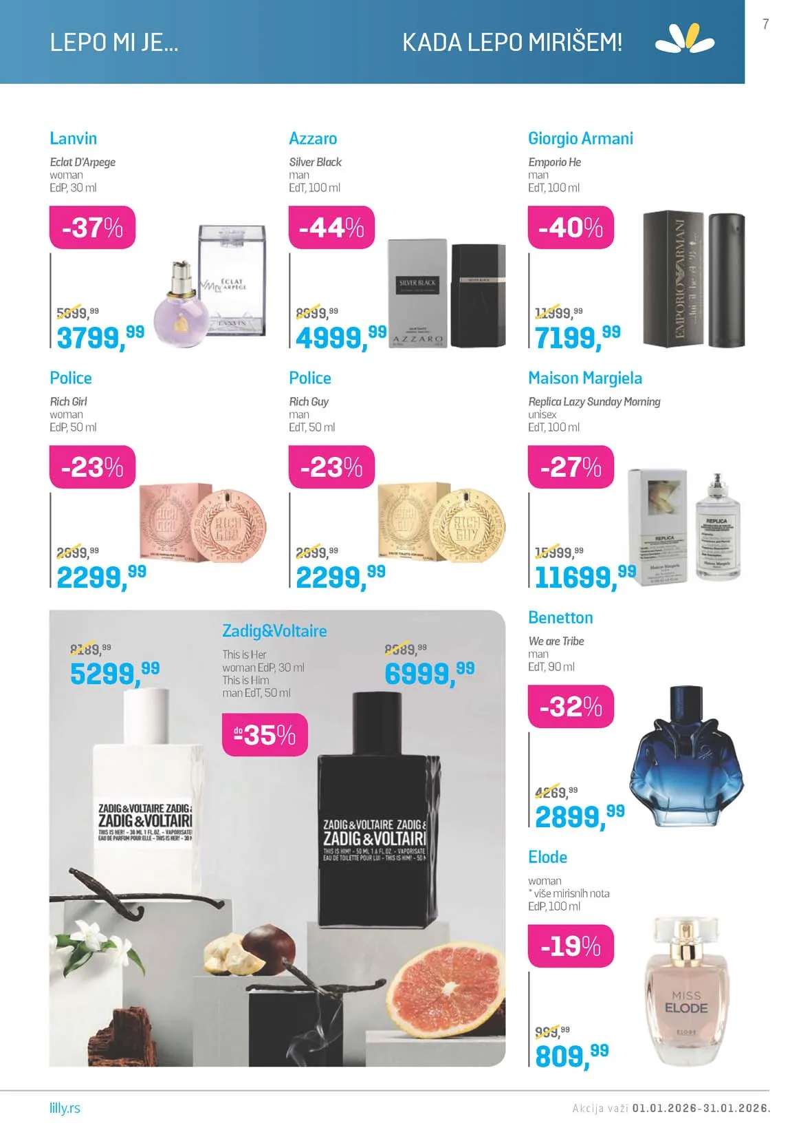 Lilly akcija sniženja