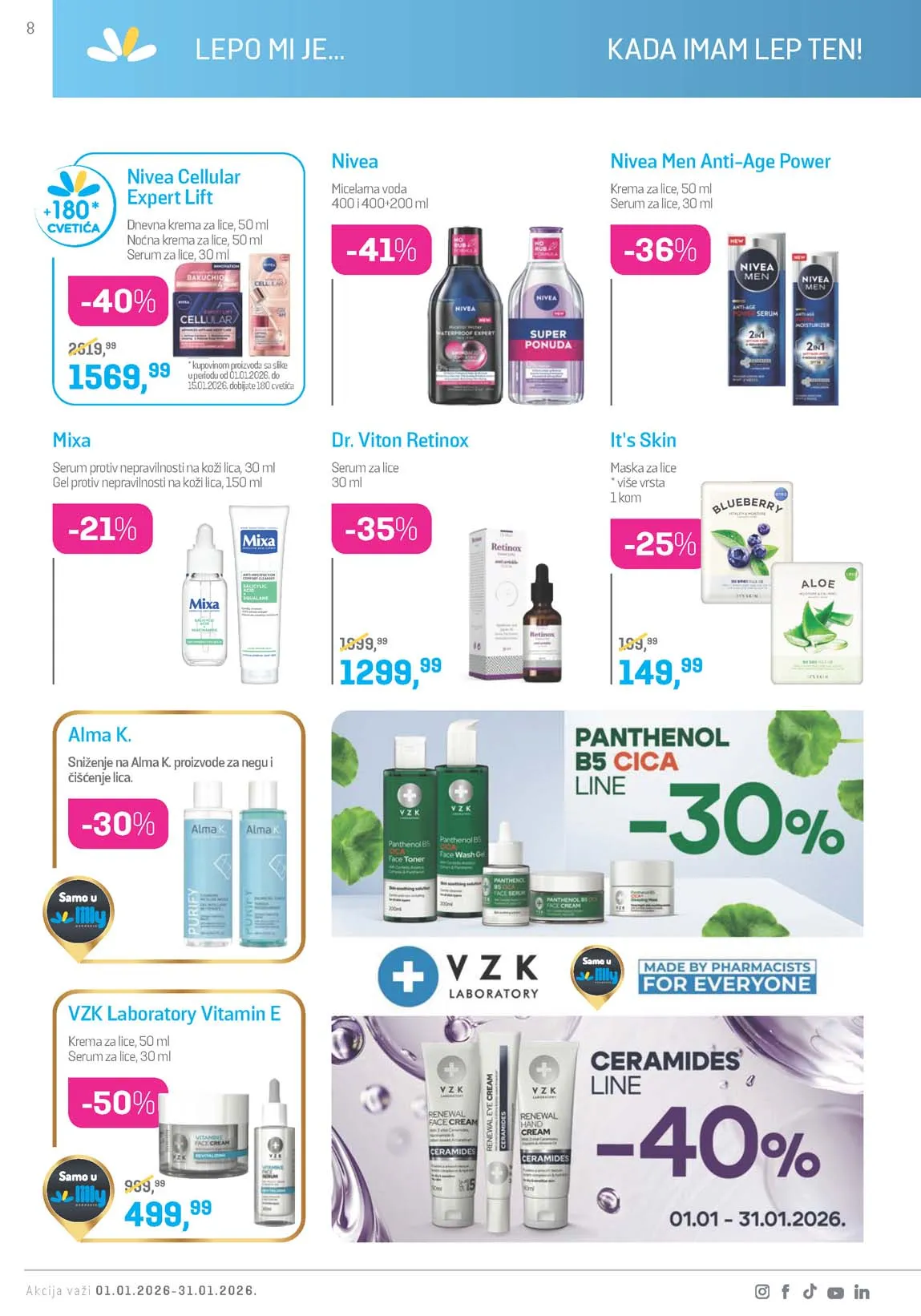 Lilly akcija sniženja