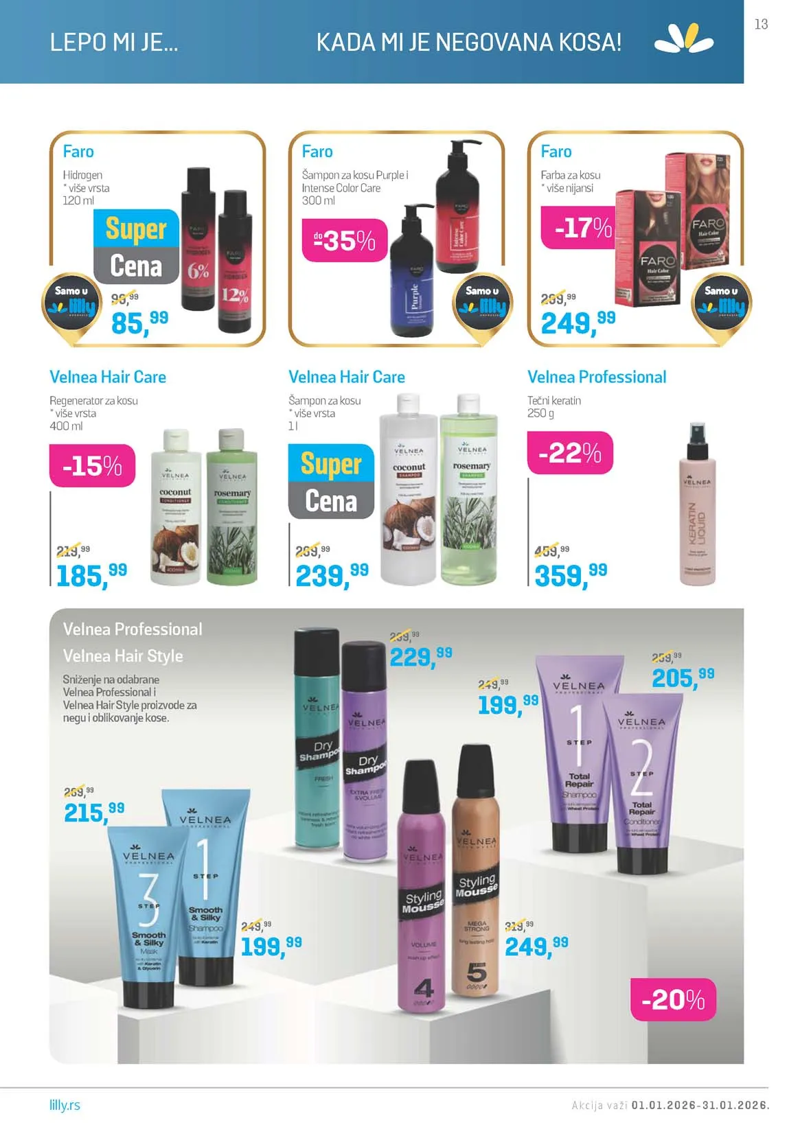 Lilly akcija sniženja