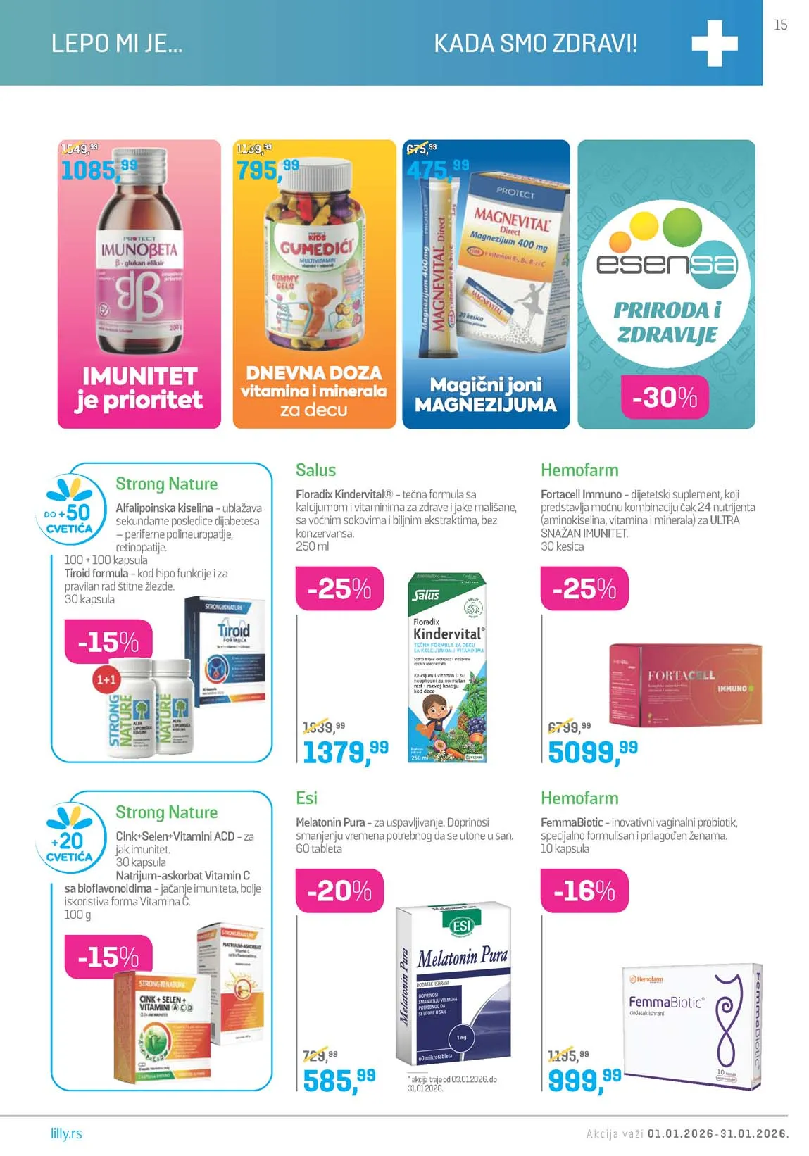 Lilly akcija sniženja