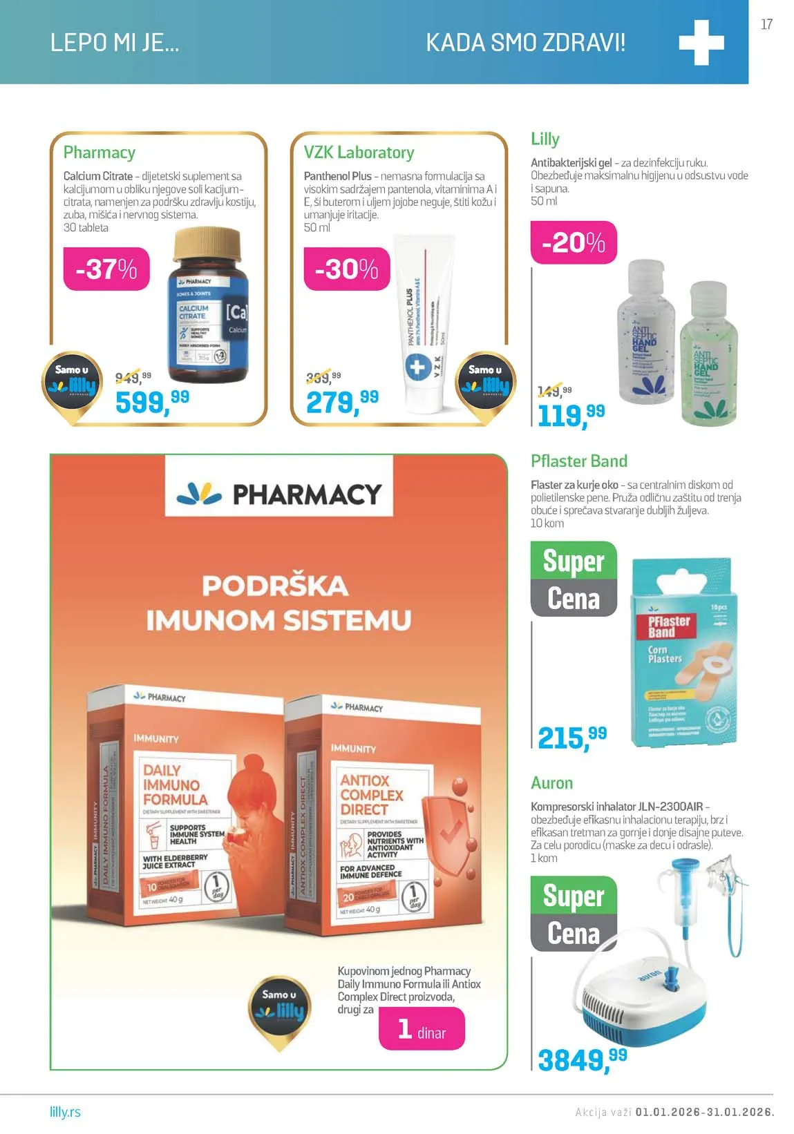 Lilly akcija sniženja