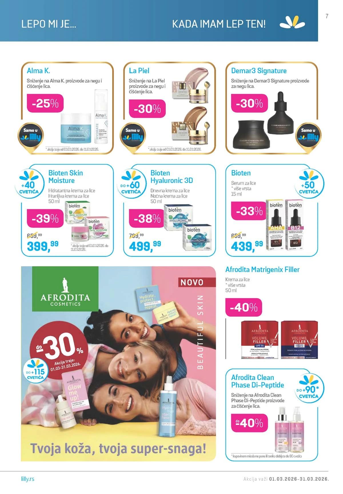 Lilly Drogerija akcija snizenja Lilly akcija sniženja
