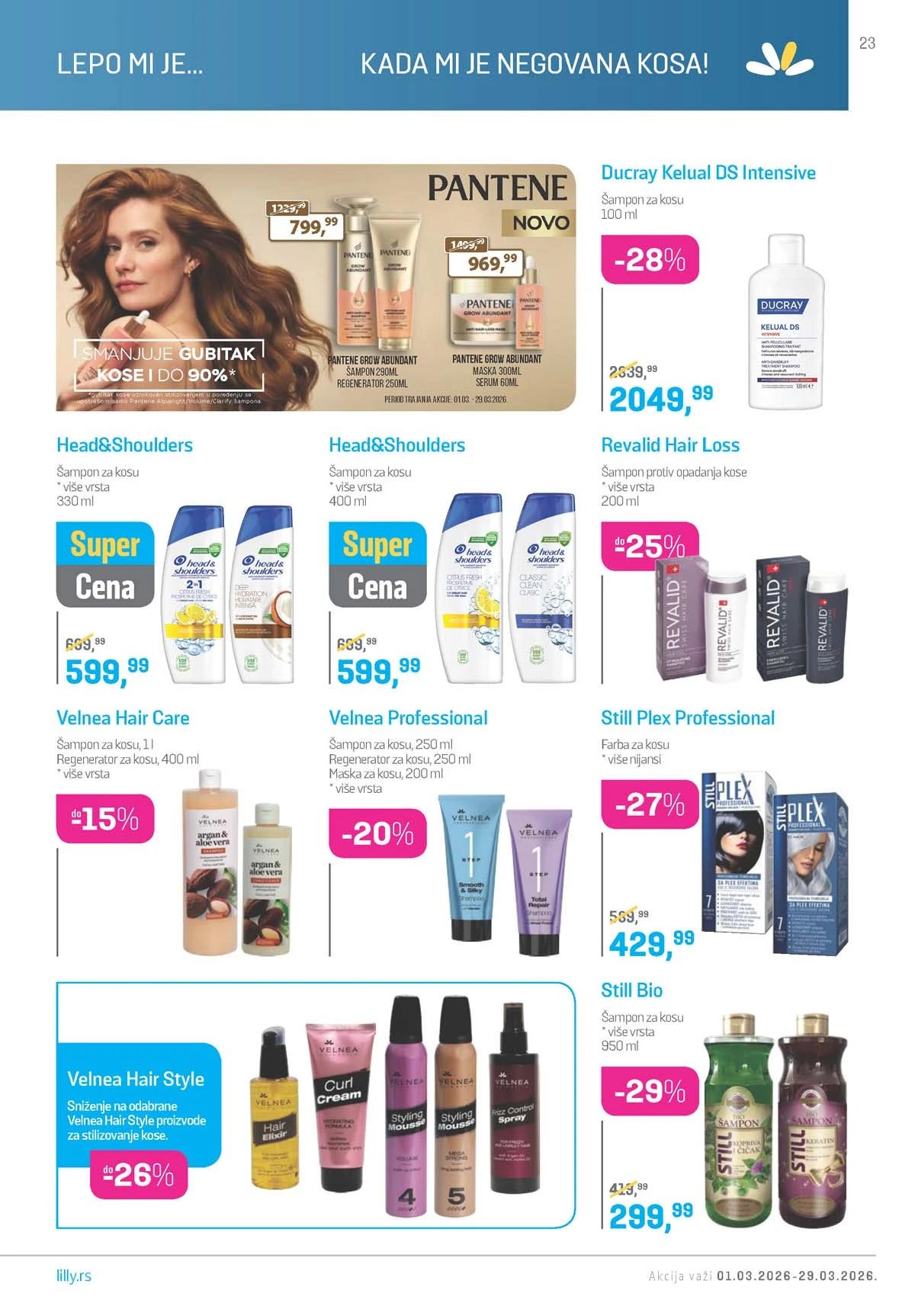 Lilly Drogerija akcija snizenja Lilly akcija sniženja