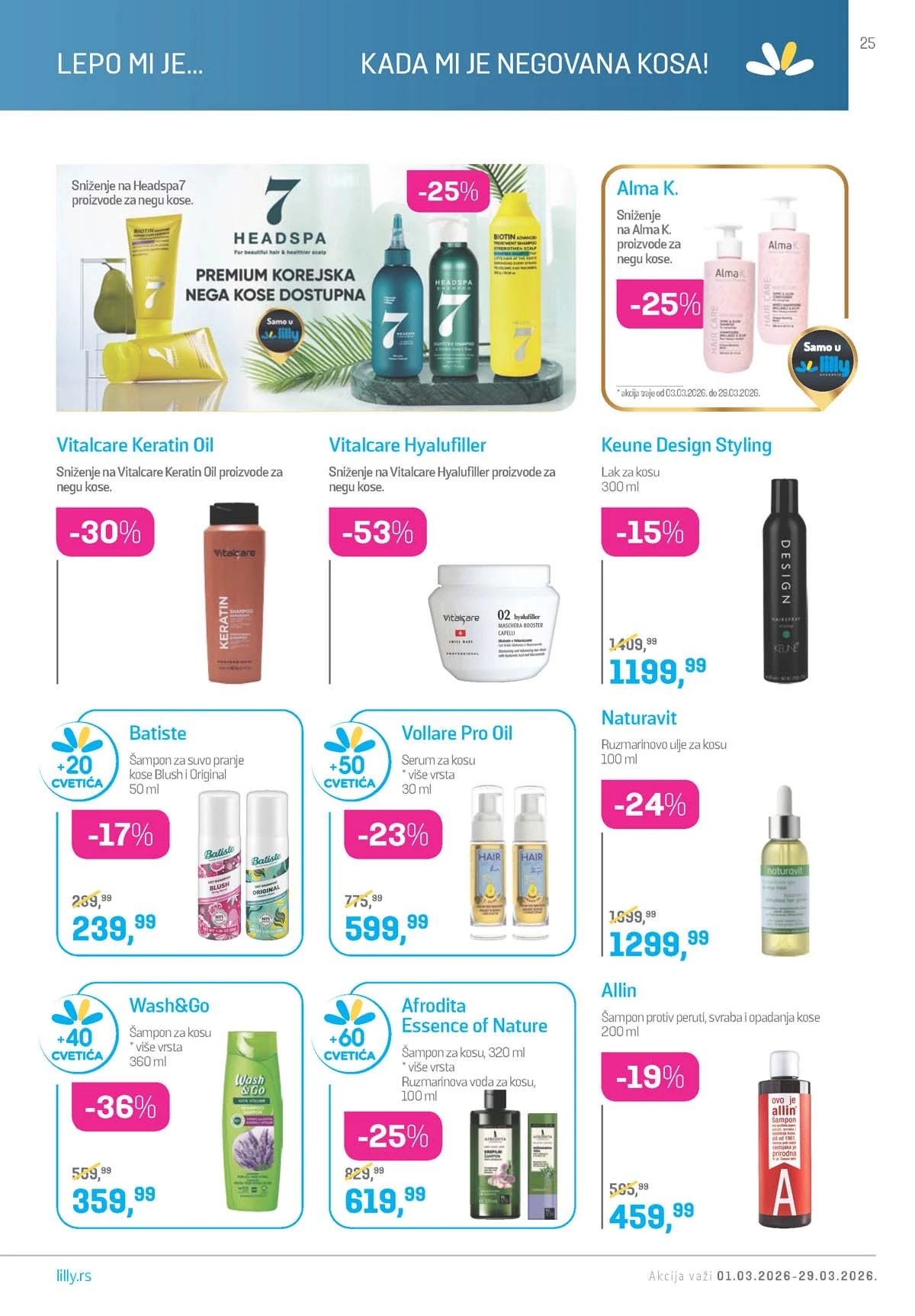 Lilly Drogerija akcija snizenja Lilly akcija sniženja