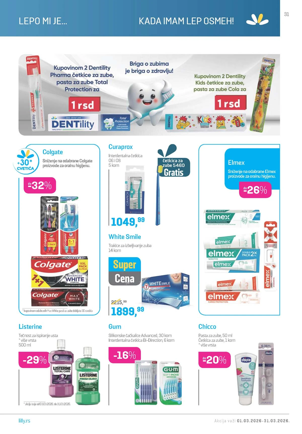 Lilly Drogerija akcija snizenja Lilly akcija sniženja