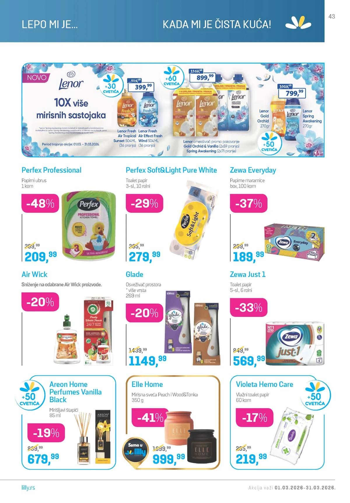 Lilly Drogerija akcija snizenja Lilly akcija sniženja