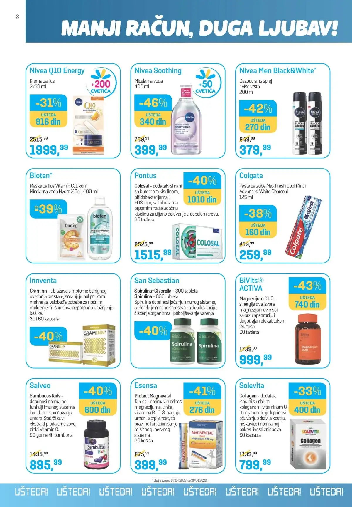 Lilly Drogerija akcija snizenja Lilly akcija sniženja