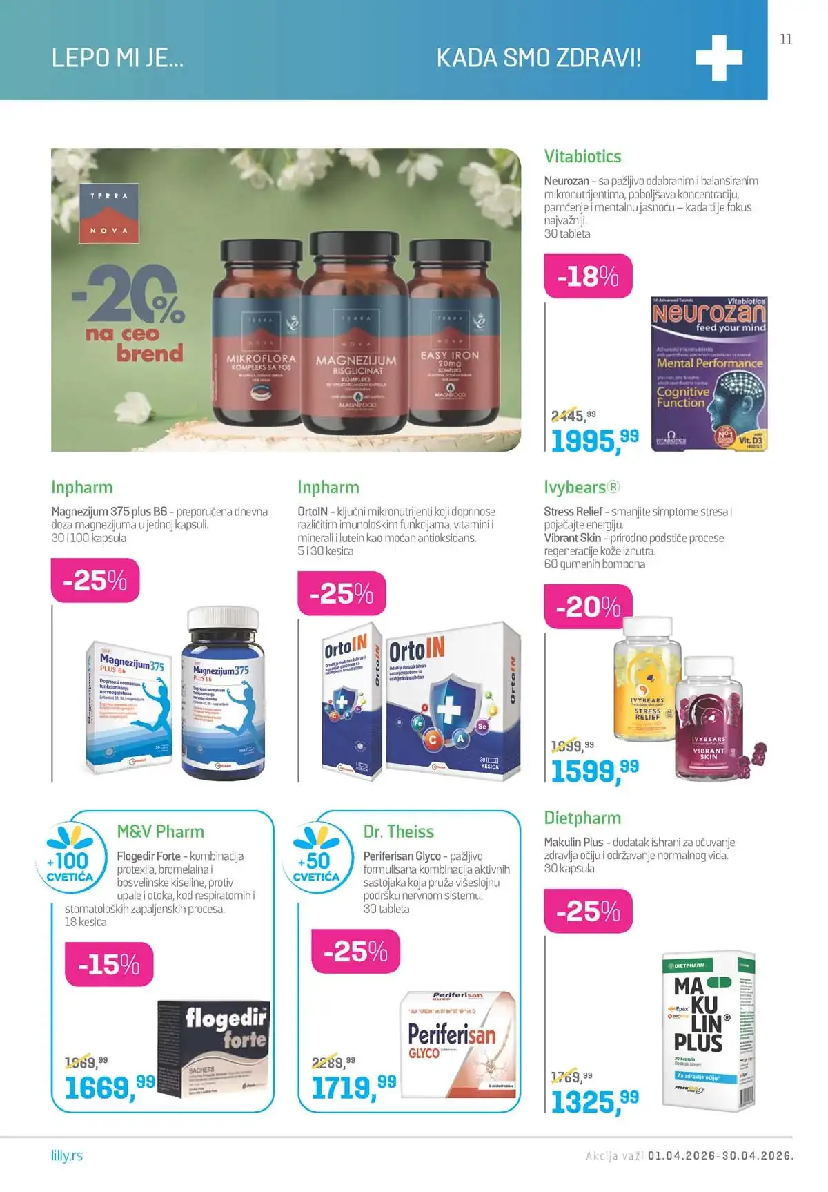 Lilly Drogerija akcija snizenja Lilly akcija sniženja