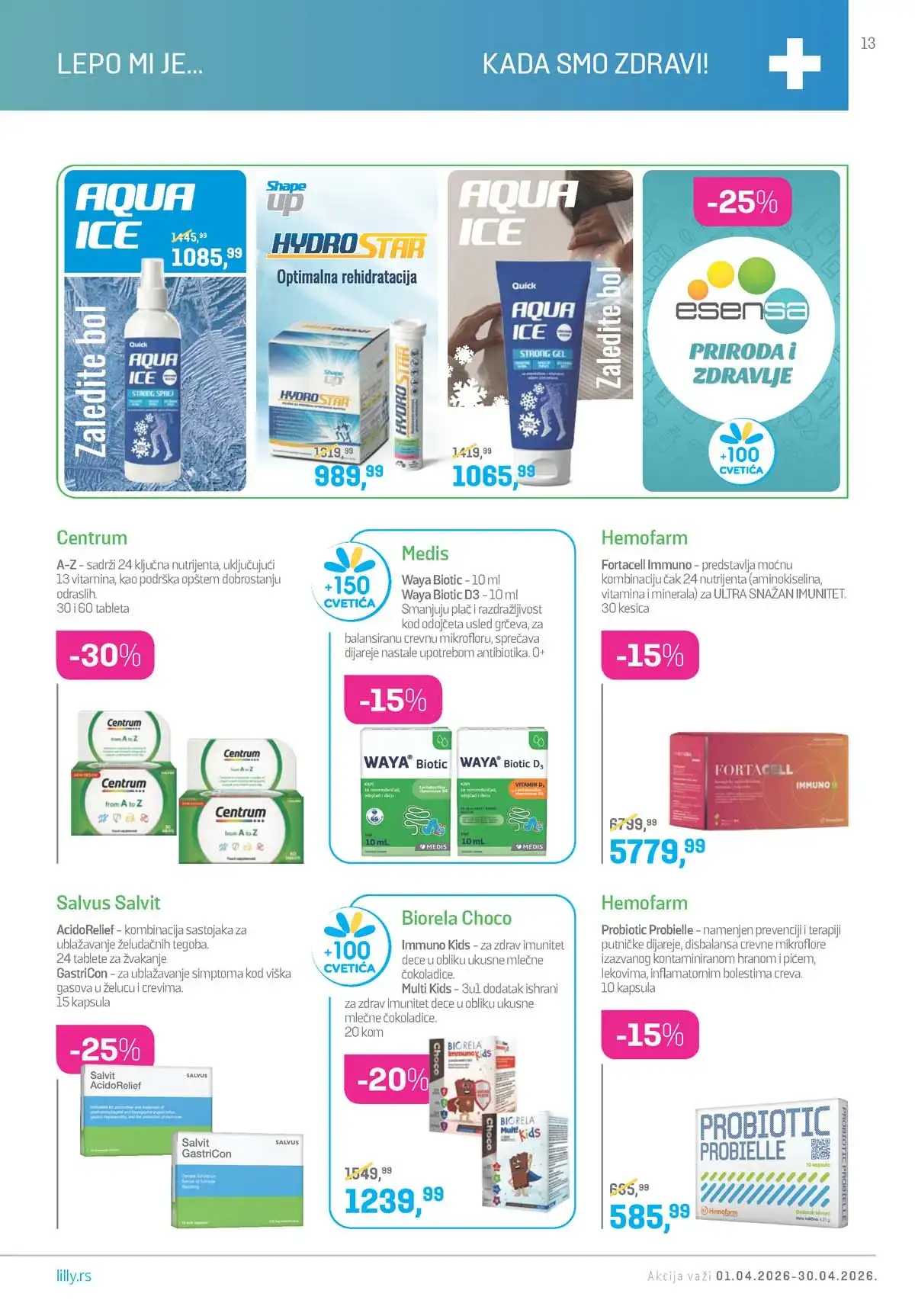 Lilly Drogerija akcija snizenja Lilly akcija sniženja