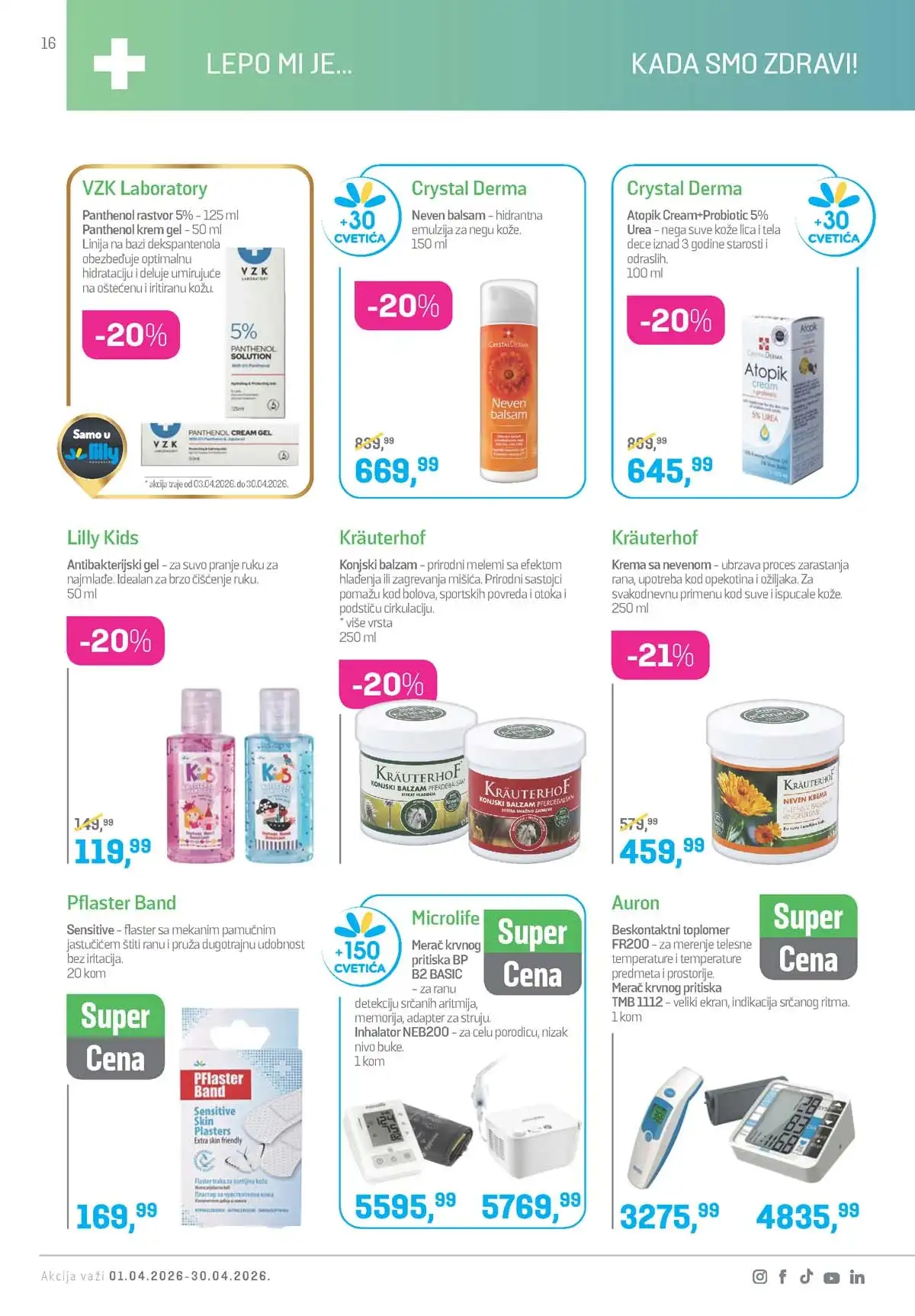 Lilly Drogerija akcija snizenja Lilly akcija sniženja