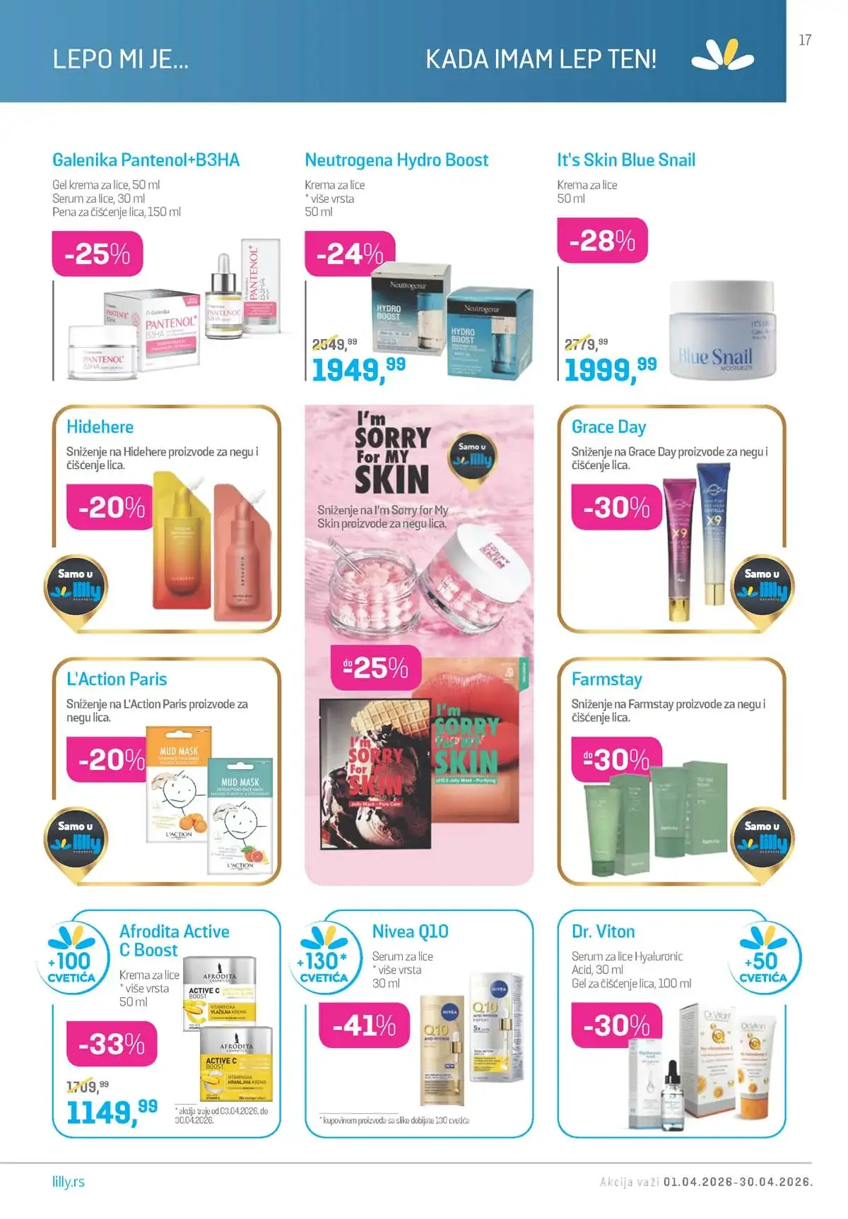 Lilly Drogerija akcija snizenja Lilly akcija sniženja