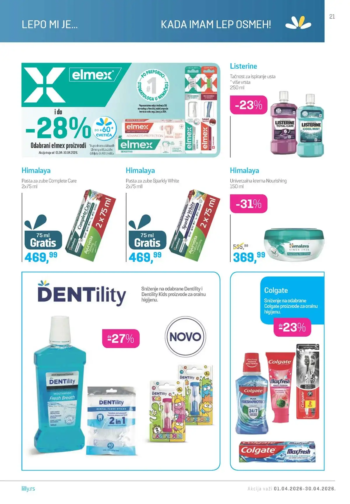 Lilly Drogerija akcija snizenja Lilly akcija sniženja