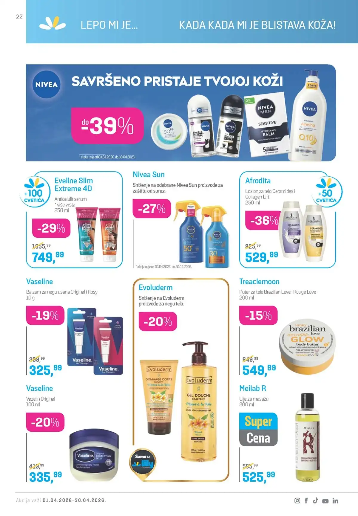 Lilly Drogerija akcija snizenja Lilly akcija sniženja