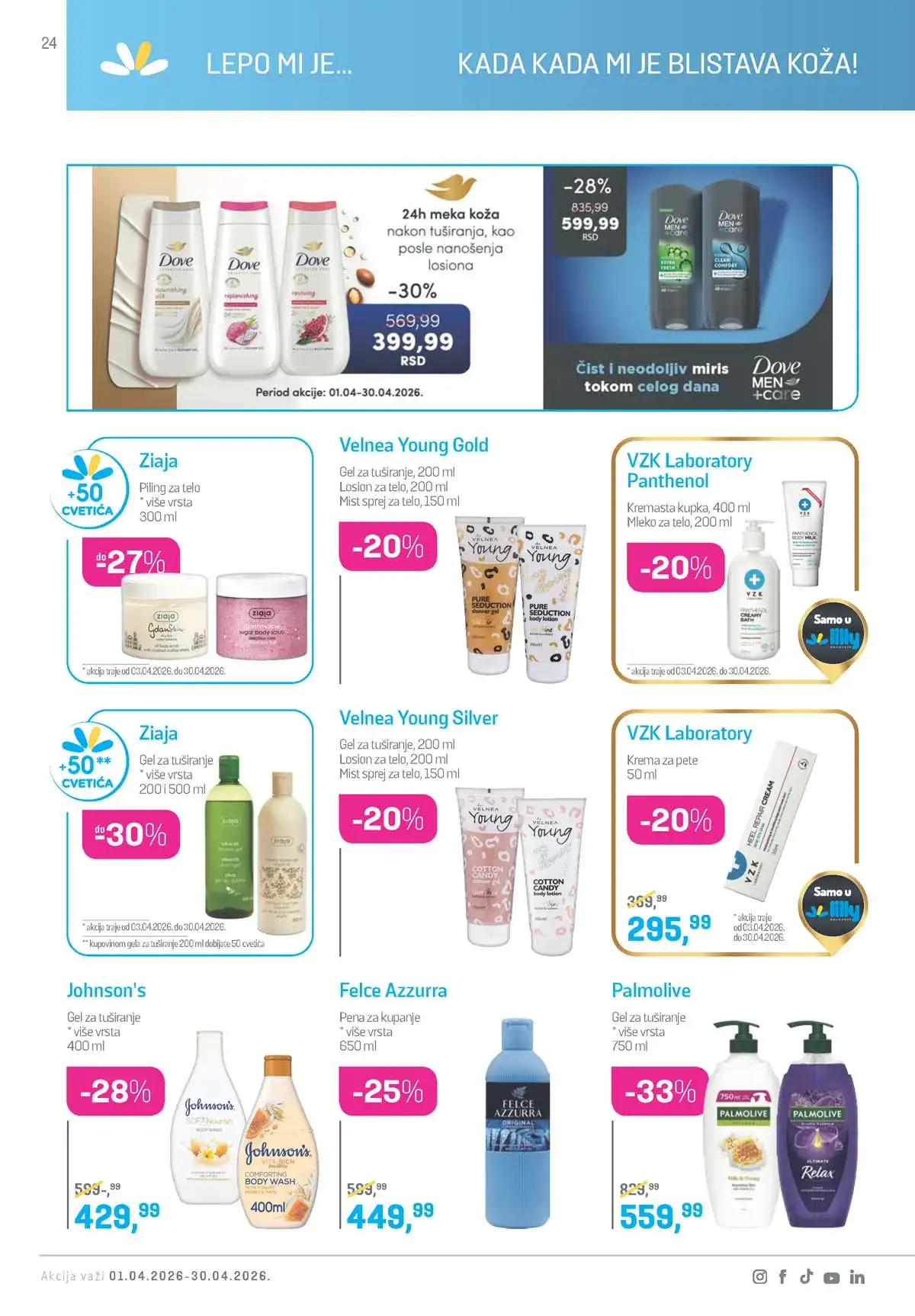 Lilly Drogerija akcija snizenja Lilly akcija sniženja