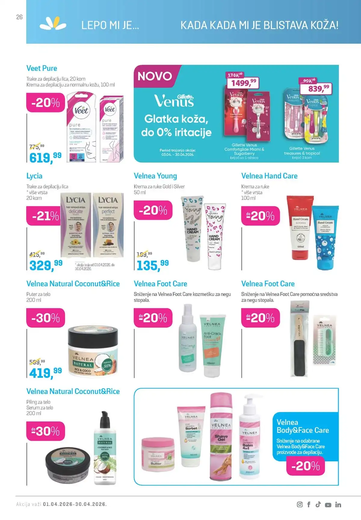 Lilly Drogerija akcija snizenja Lilly akcija sniženja