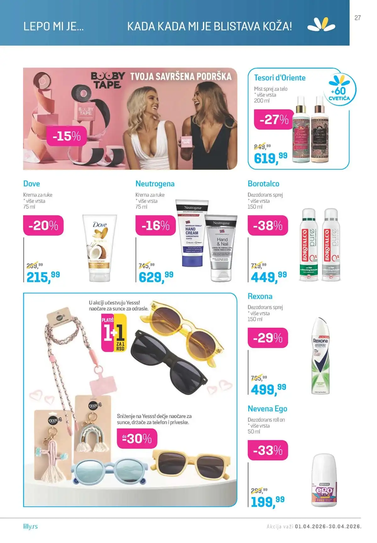 Lilly Drogerija akcija snizenja Lilly akcija sniženja