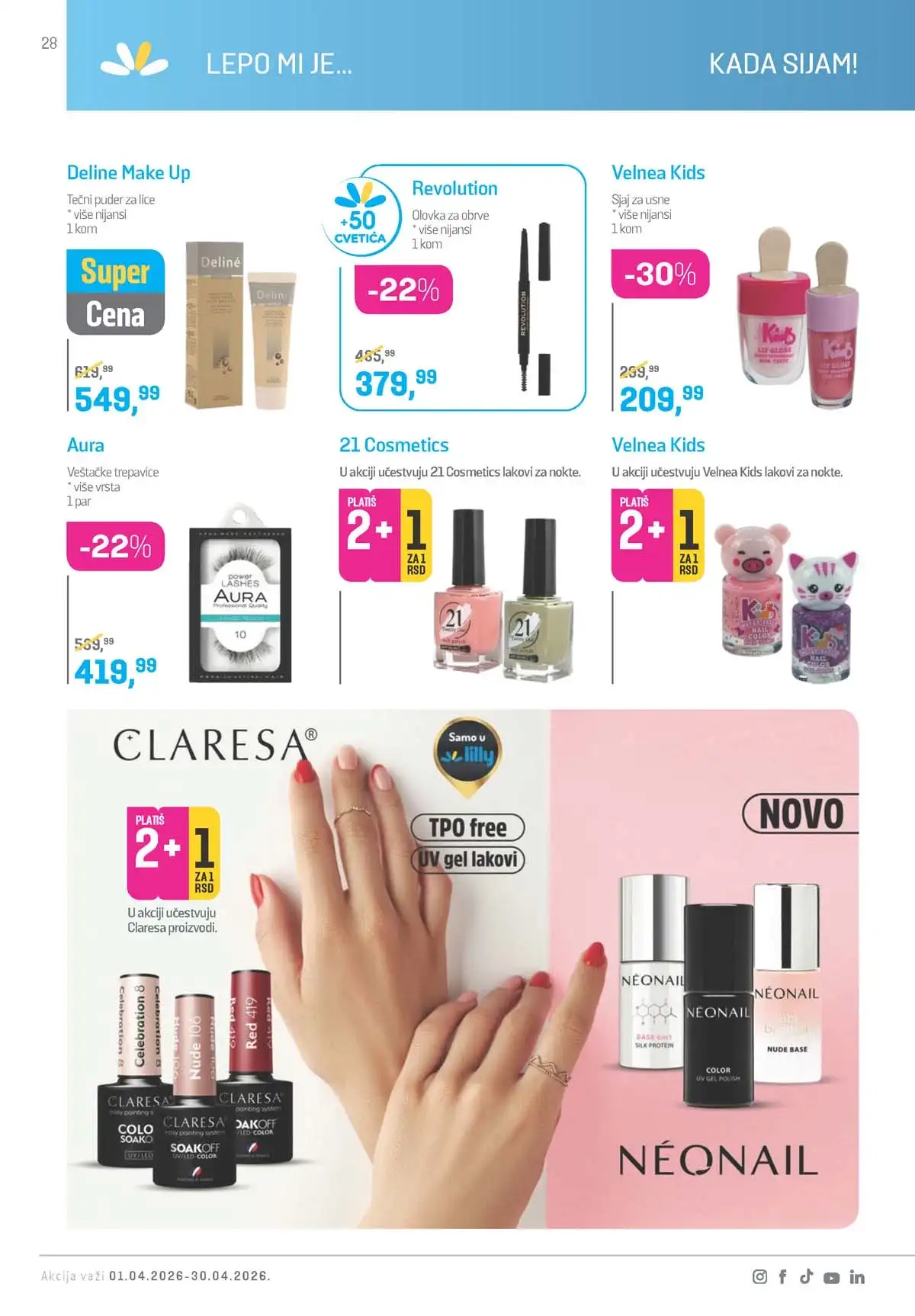 Lilly Drogerija akcija snizenja Lilly akcija sniženja