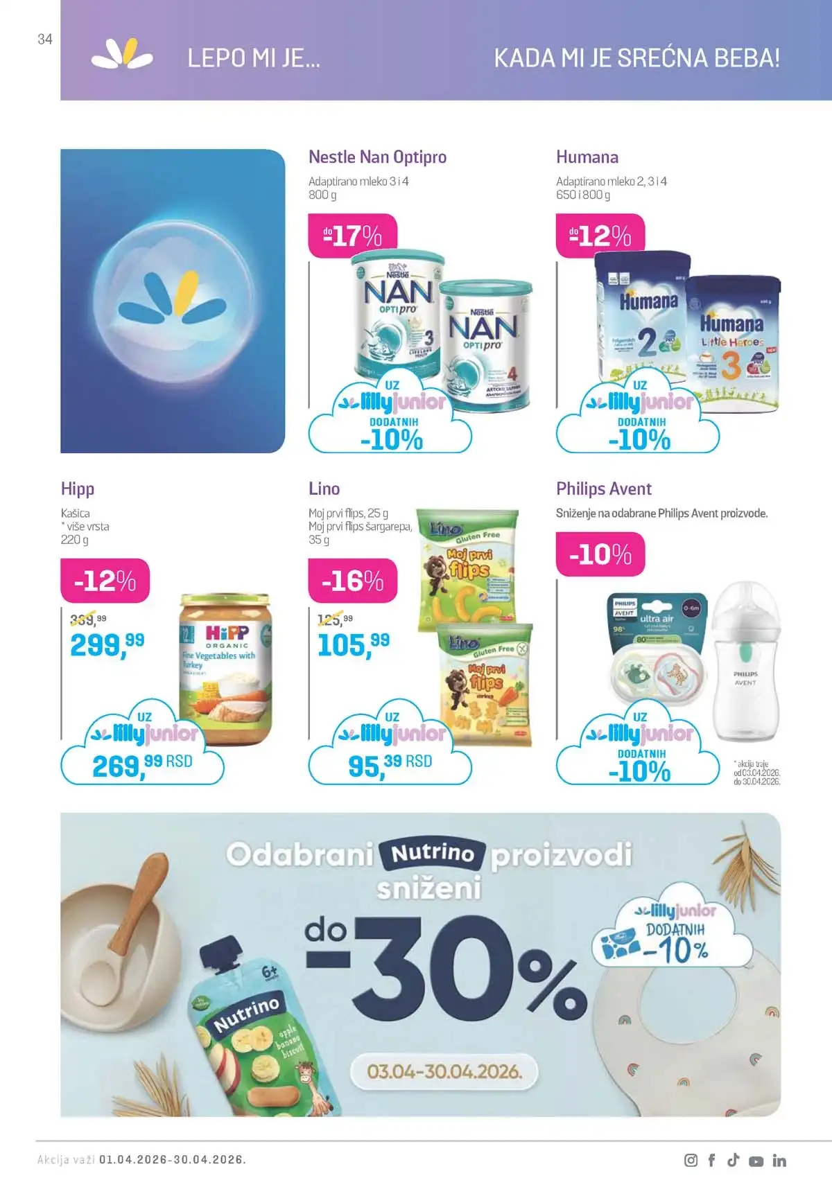 Lilly Drogerija akcija snizenja Lilly akcija sniženja