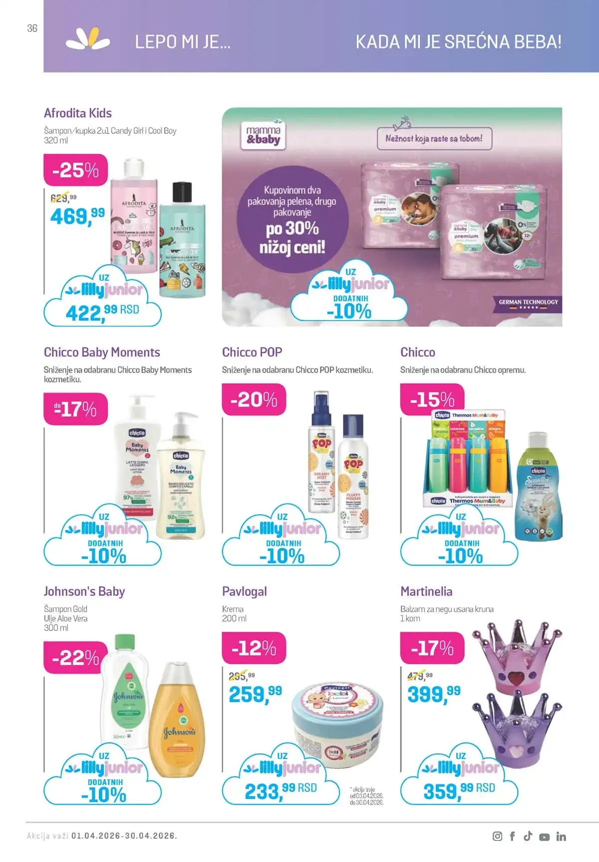 Lilly Drogerija akcija snizenja Lilly akcija sniženja