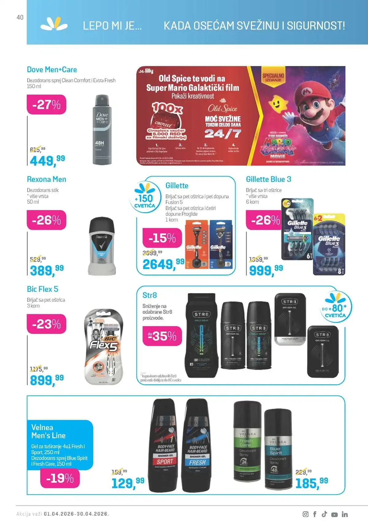 Lilly Drogerija akcija snizenja Lilly akcija sniženja