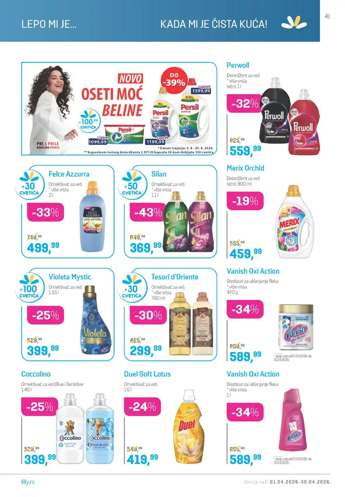 Lilly Drogerija akcija snizenja Lilly akcija sniženja