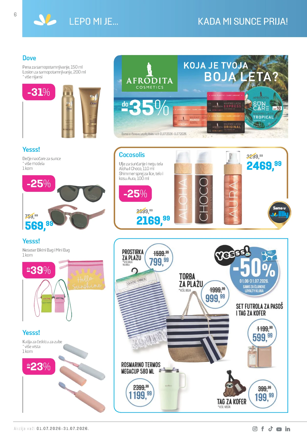 Lilly katalog jul 2026 letnji beauty proizvodi