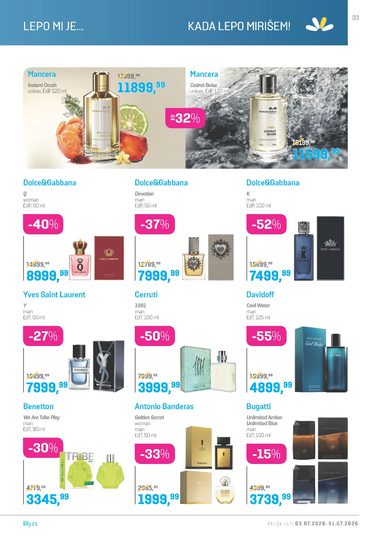 Lilly katalog jul 2026 strana 33