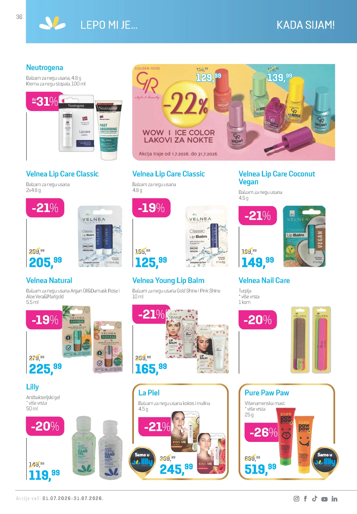 Lilly katalog jul 2026 strana 36