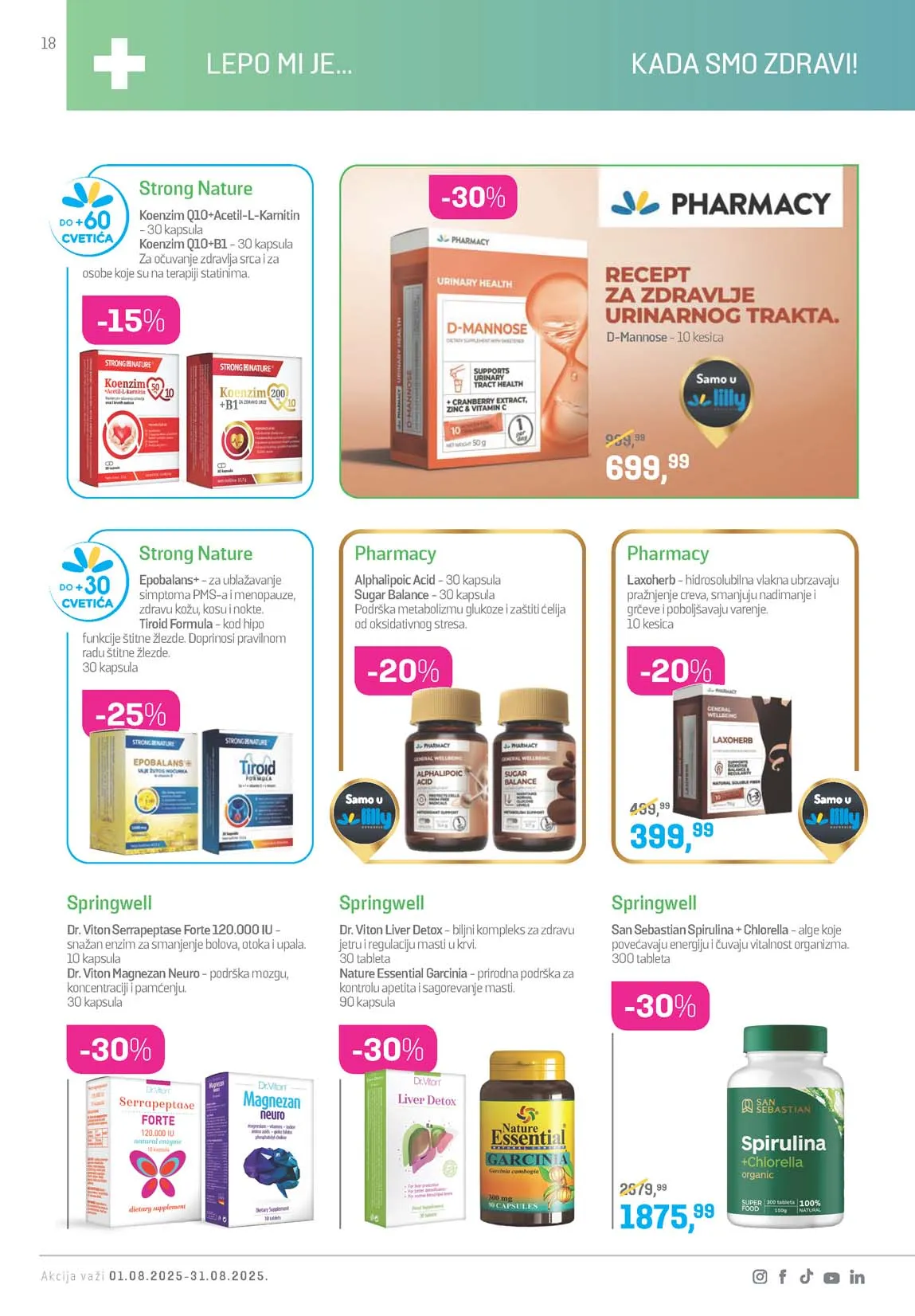 LILLY DROGERIE KATALOG AKCIJA