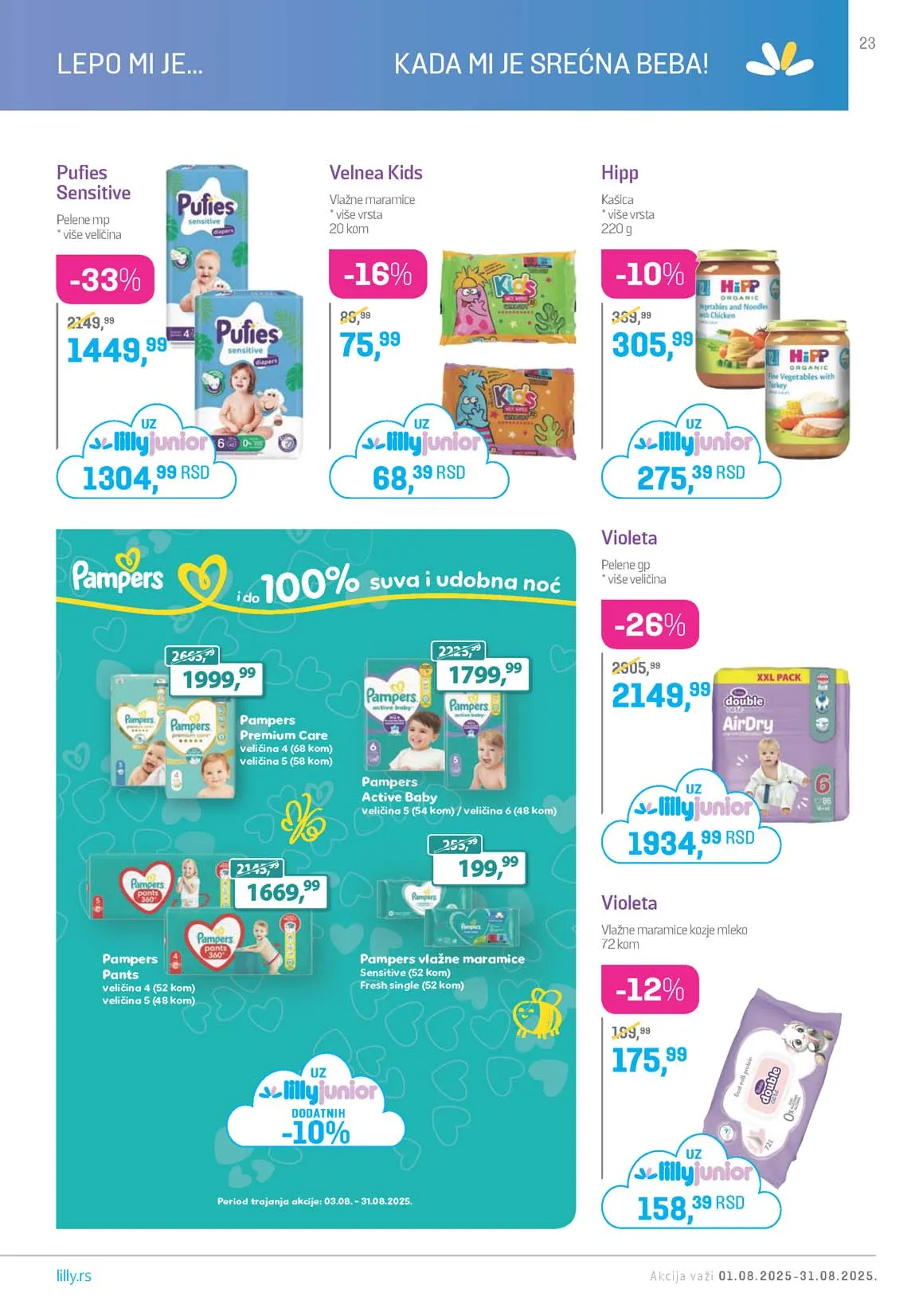 LILLY DROGERIE KATALOG AKCIJA