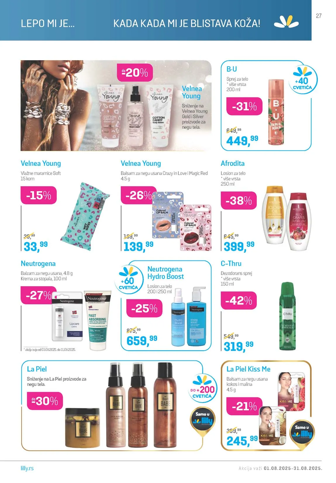 LILLY DROGERIE KATALOG AKCIJA