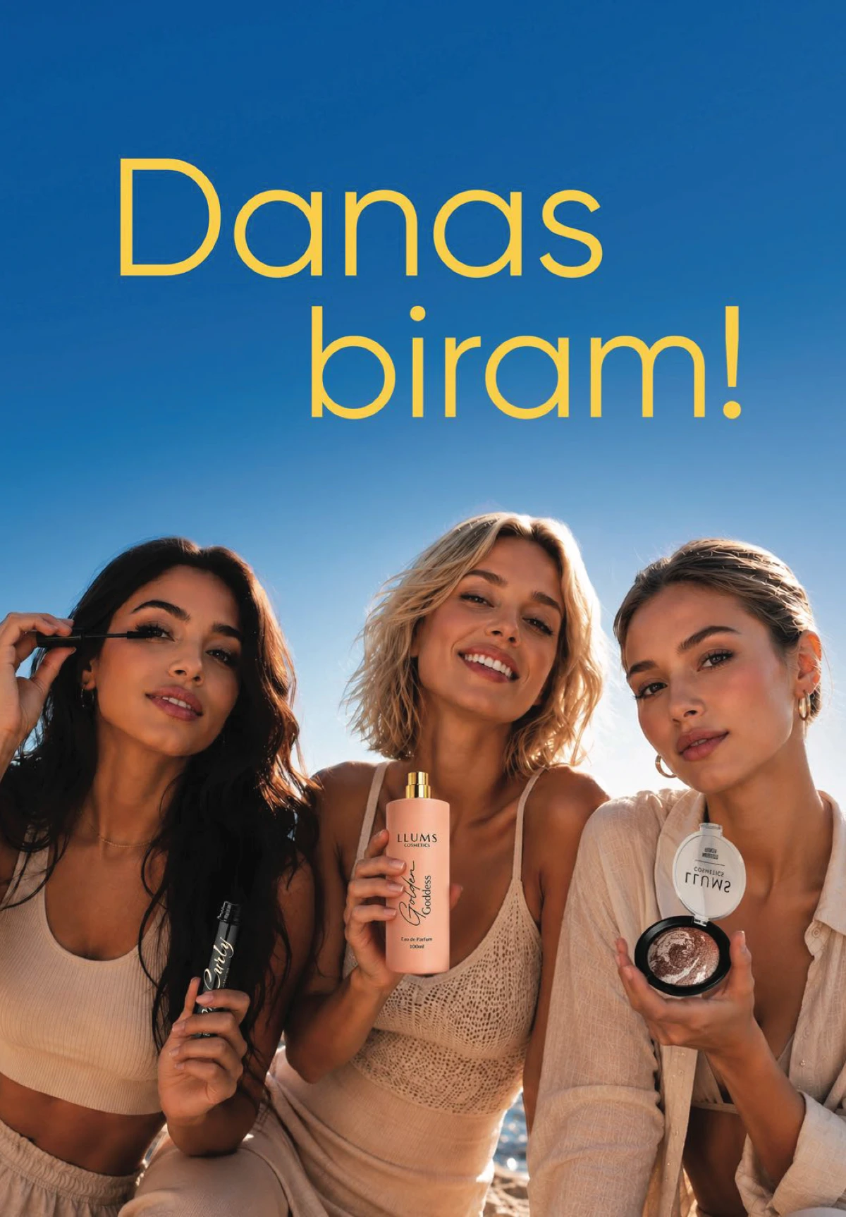 Lilly katalog avgust 2026 – LLUMS Cosmetics proizvodi za letnji makeup i negu.