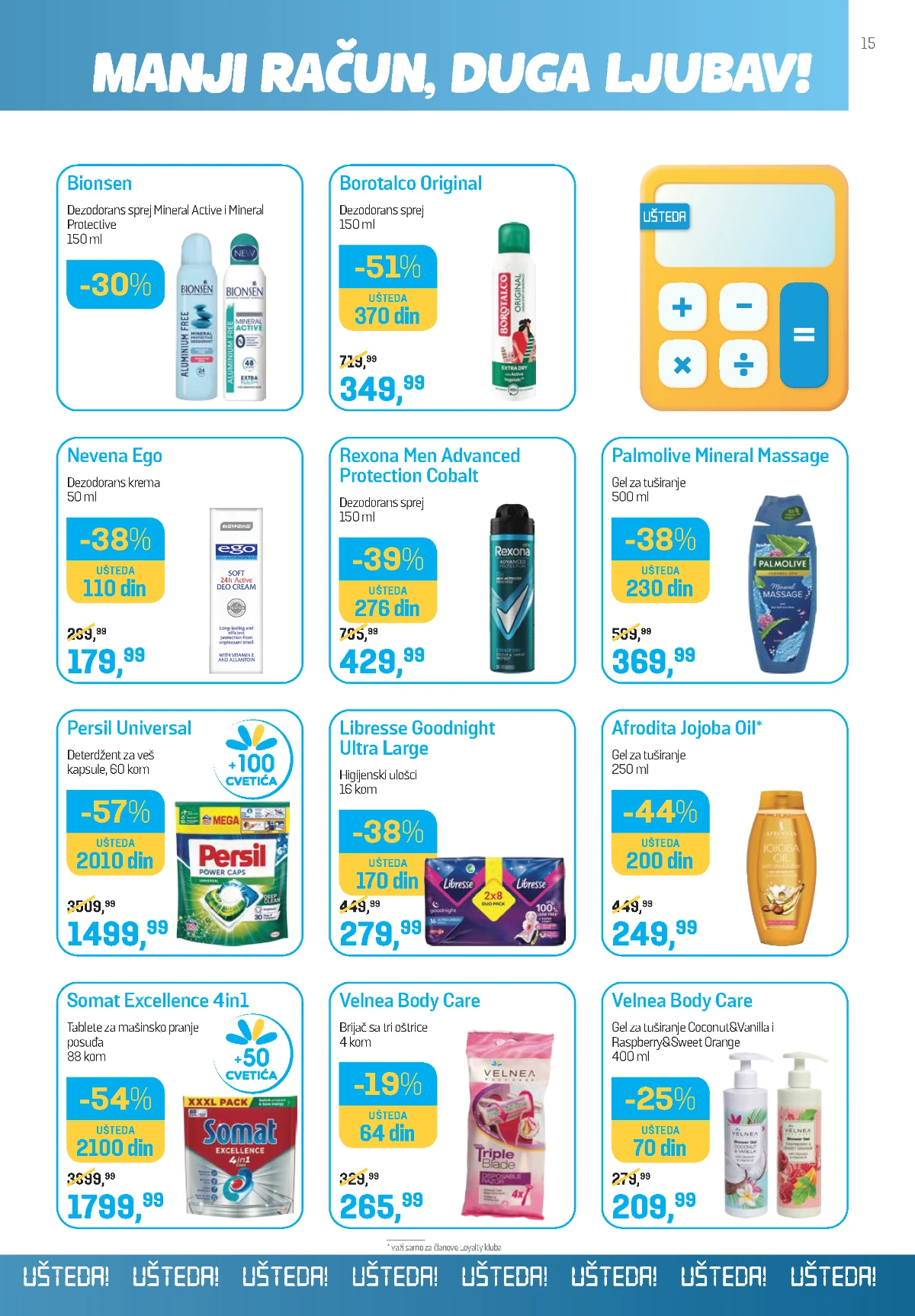 Lilly katalog avgust 2026 – dezodoransi, deterdženti i proizvodi za negu tela.