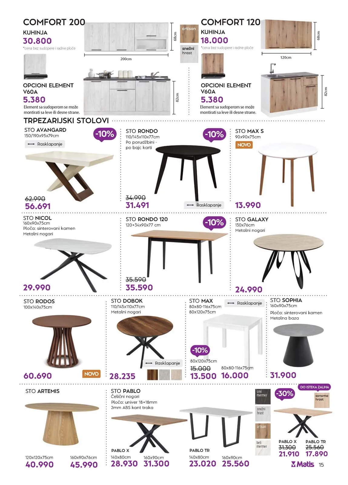 katalog namještaja matis