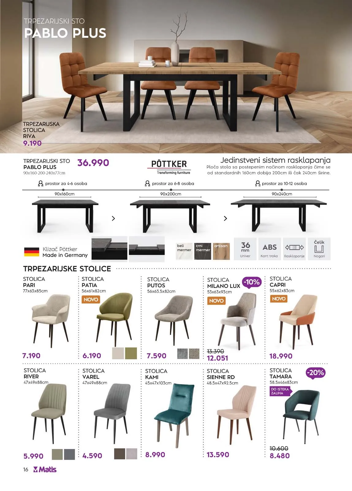 katalog namještaja matis