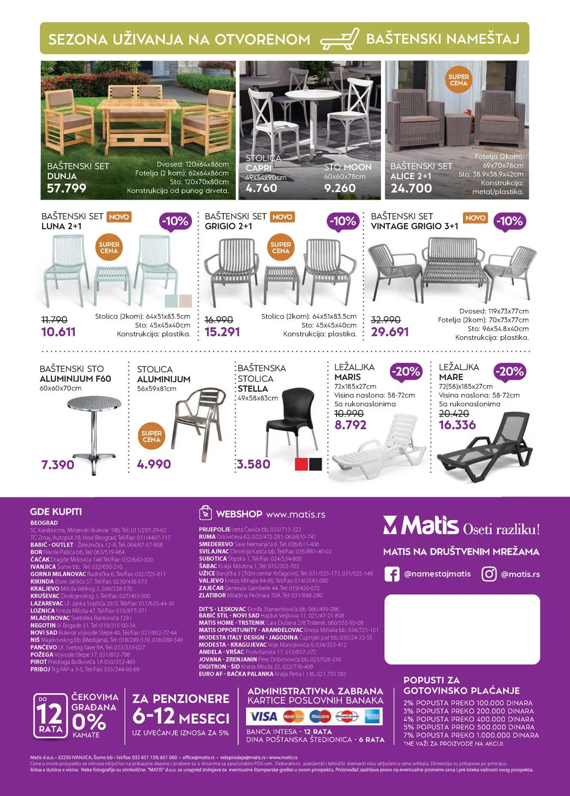 katalog namještaja matis