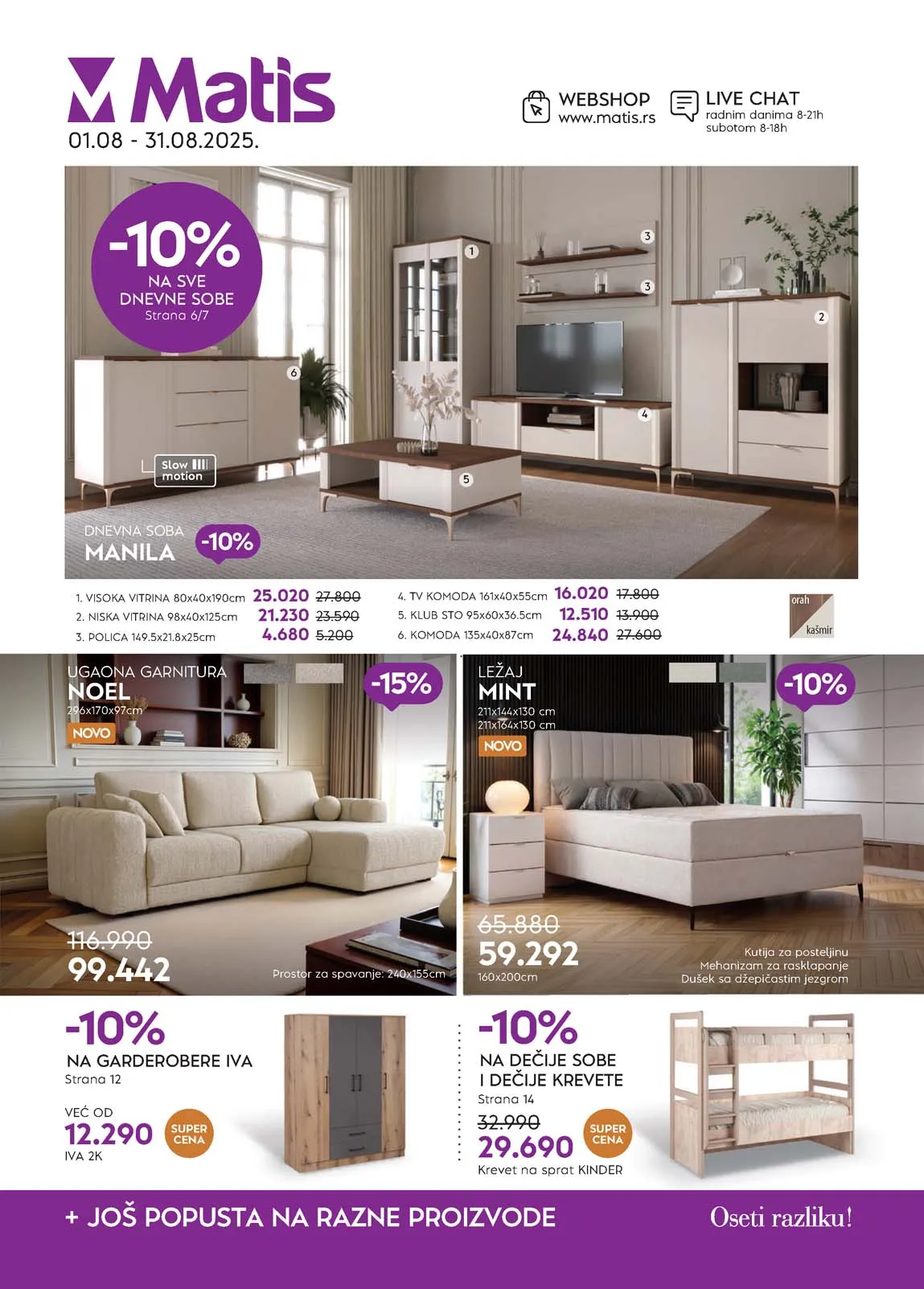 katalog namještaja matis