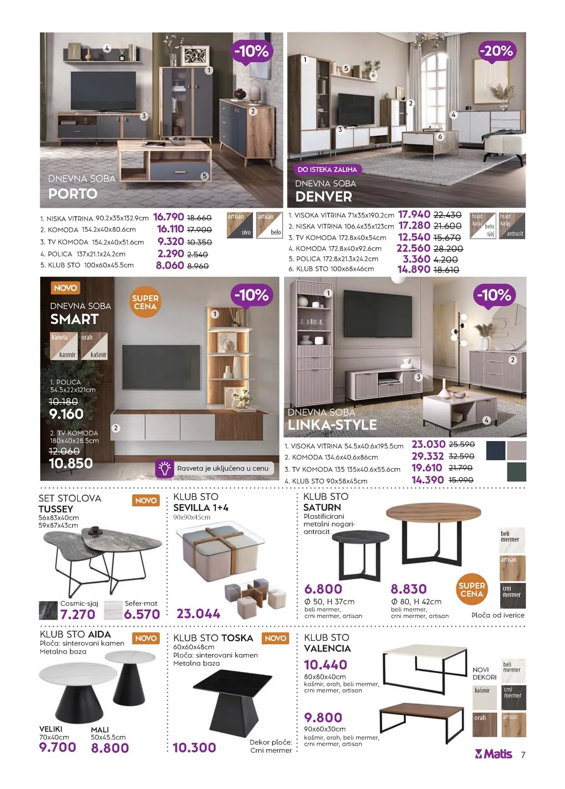katalog namještaja matis