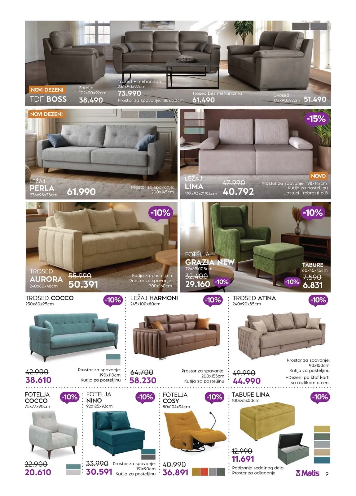 katalog namještaja matis