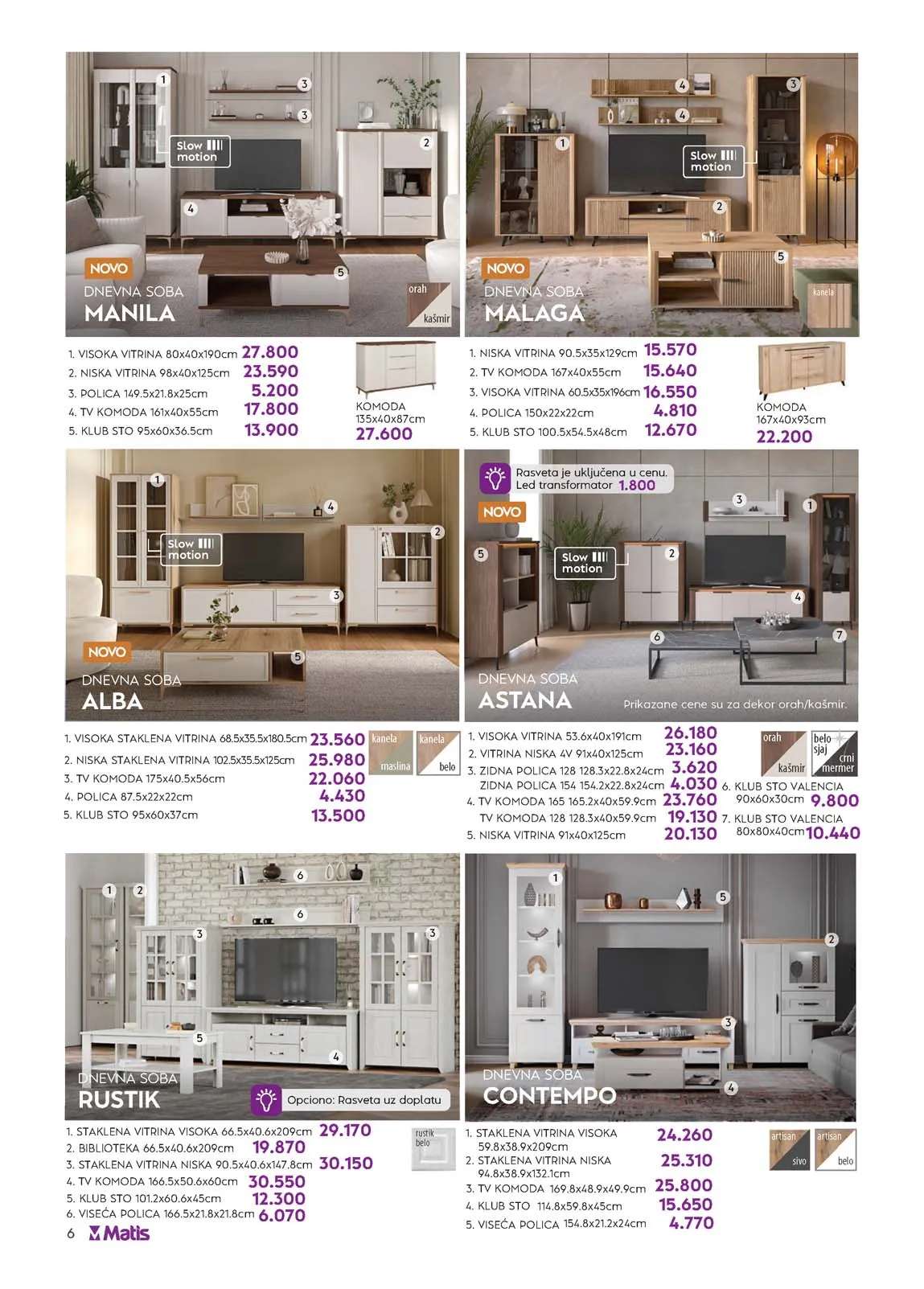 katalog namještaja matis